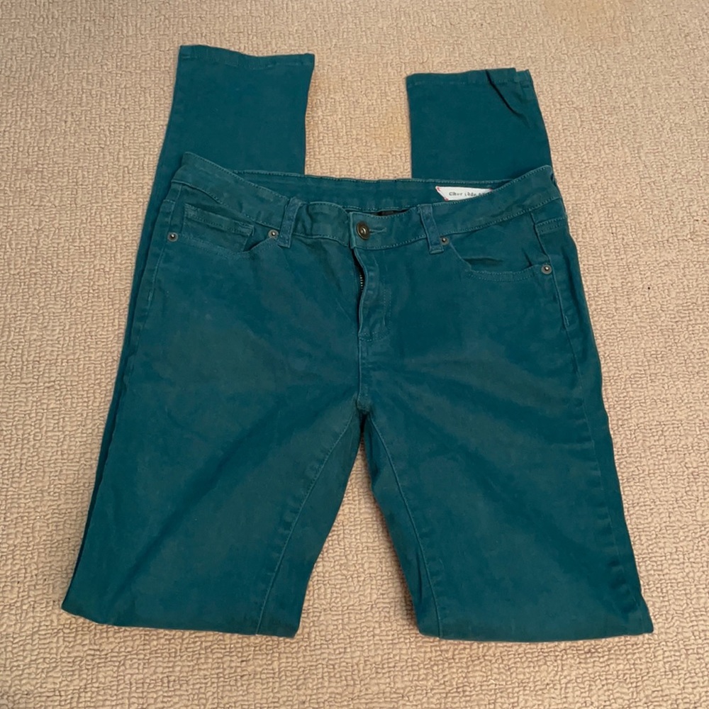Turquoise Jeggings